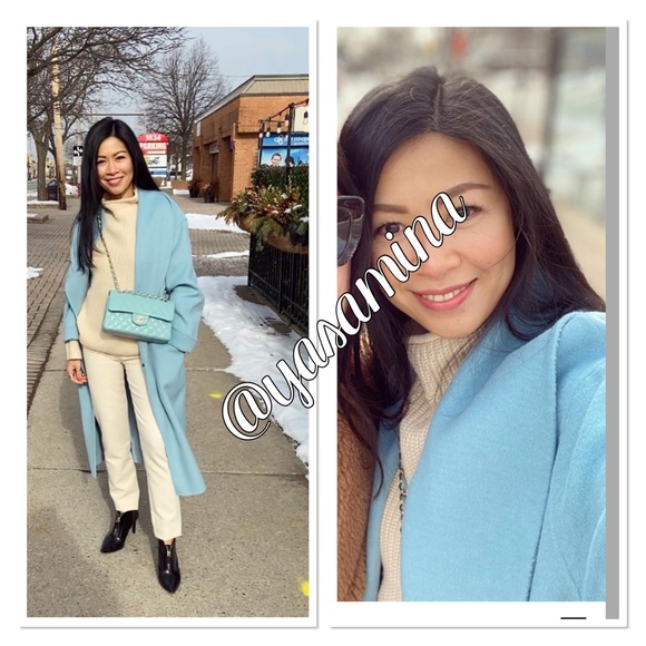 Last🔥Zara wool blend coat bloggers favorite - Picture 11 of 16